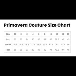 Primavera Couture Dresses - PRIMAVERA COUTURE V NECK SEQUINED GOWN 1709 Primavera Couture Dresses - PRIMAVERA COUTURE V NECK SEQUINED GOWN 1709